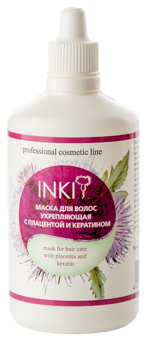 INKI Маска укрепляющая с плацентой и кератином, 100мл Inki_maskkeratin100 - фото 12439