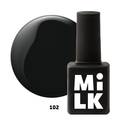 Гель-лак Milk Simple №102 Black in Black, 9мл M102 - фото 14840