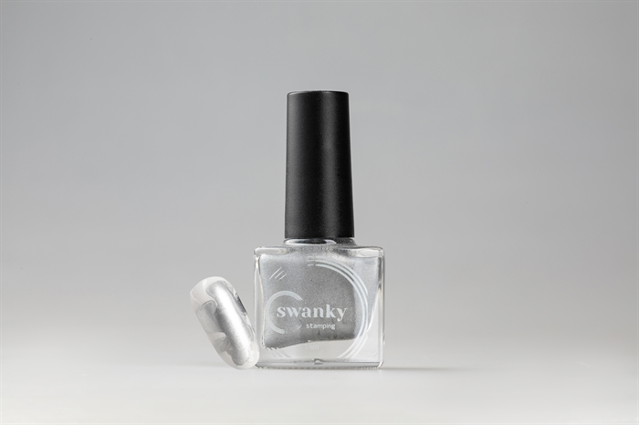 Swanky Stamping Акварельные краски PM 04, серебро, 5мл SSWCPM04 - фото 15733