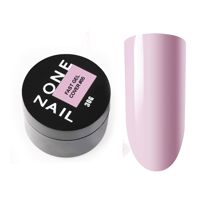 One Nail Гель для наращивания FAST GEL Cover №05, 30гр OneNail_FASTGELCover05_30 - фото 16633