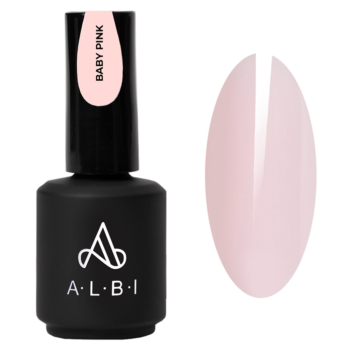 ALBI Жидкий гель Liquid gel Baby Pink, 15мл Albi_ LiquidgelBabyPink - фото 17967