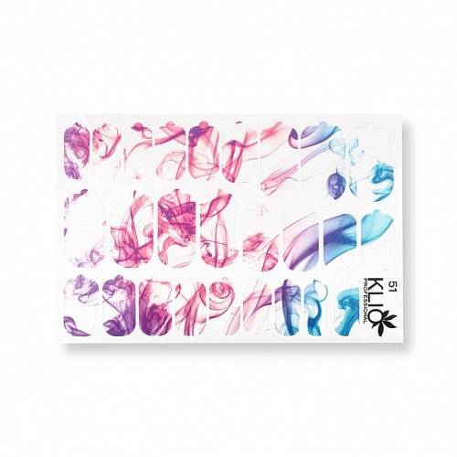 Klio Термопленка NAIL WRAPS №51 Klio_NAILWRAPS51 - фото 20656