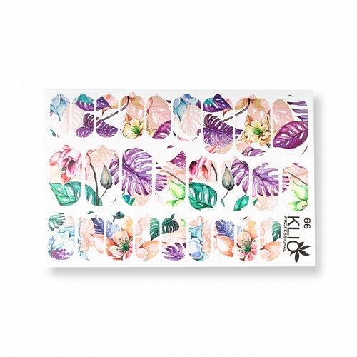 Klio Термопленка NAIL WRAPS №66 Klio_NAILWRAPS66 - фото 20662