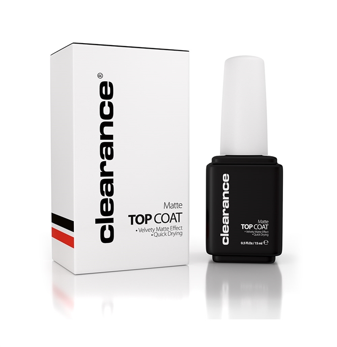 Clearance Matte Top Coat Матовый топ, 15мл CL_MatteTopCoat - фото 21708