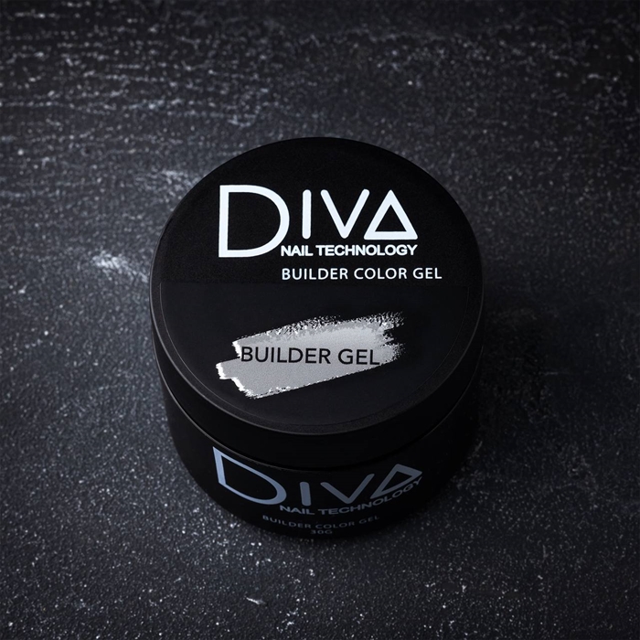 Diva(new) Builder gel Clear 30g Diva_ Buildergel_ Clear30-1 - фото 22389