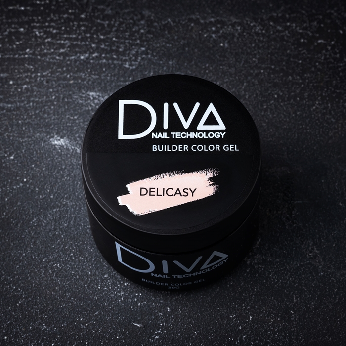 Diva(new) Builder gel Delicasy 30g Diva_ Buildergel_ Delicasy30-1 - фото 22695