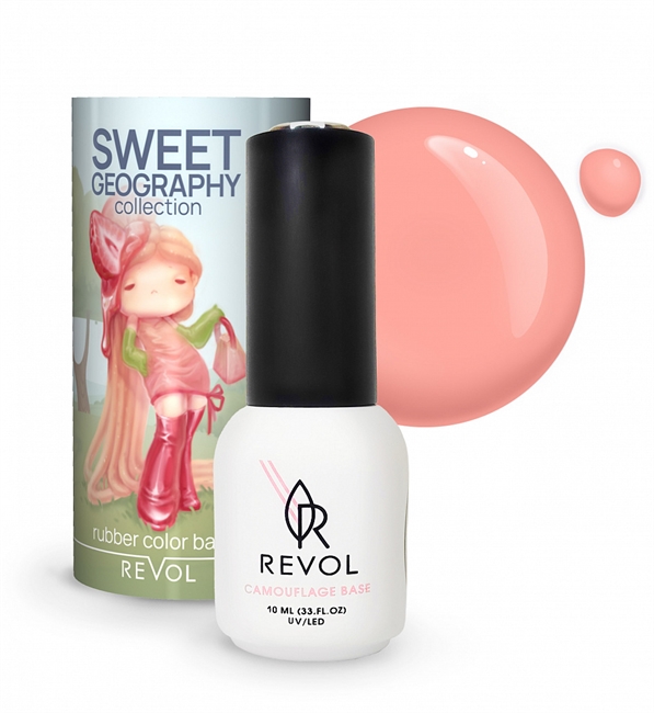 REVOL База Rubber Base Sweet geography collection №01 Spagetti ice cream REVOL_baseSweet01