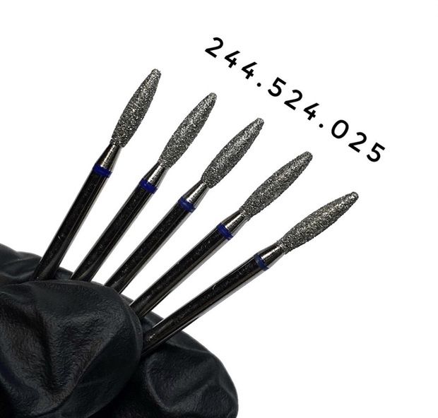 Фреза №224 ПЛАМЯ d25 тупое синее АГРИ (3 шт) 244.524.025