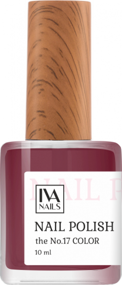 IVA NAILS Лак для ногтей №17, 10мл IVANAILS_Color17