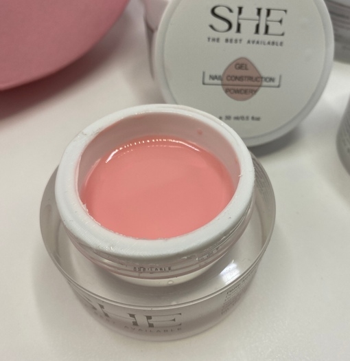 SHE GEL CONSTRUCTION POWDERY, 30мл SHEGELPOWDERY_30 - фото 26331