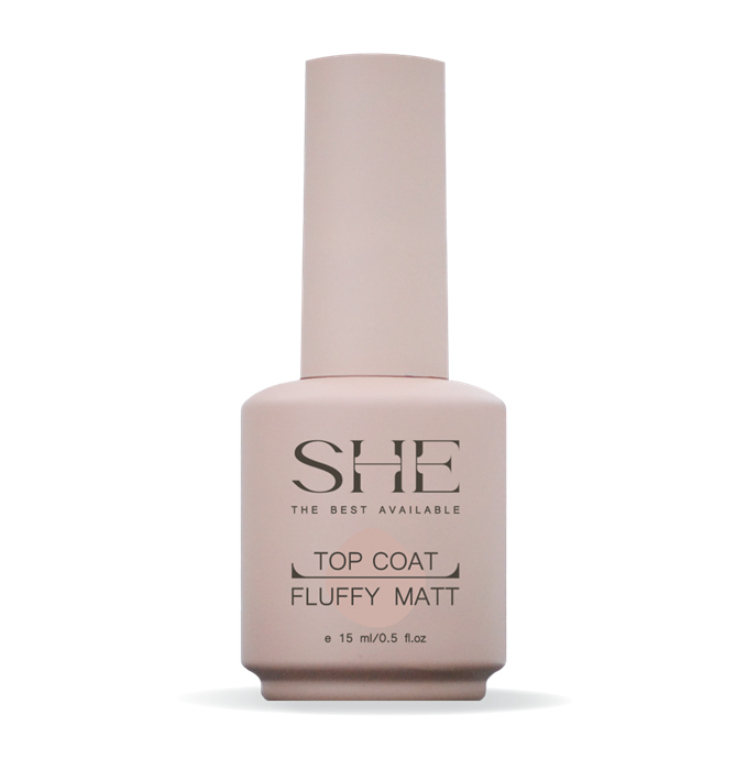 SHE TOP COAT FLUFFY MATT, 15мл SHETOPFLUFFYMATT_15 - фото 26389