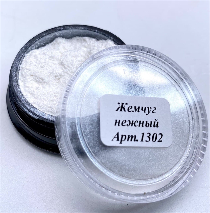 MILA Втирка жемчужная без отлива (нежный) 1302