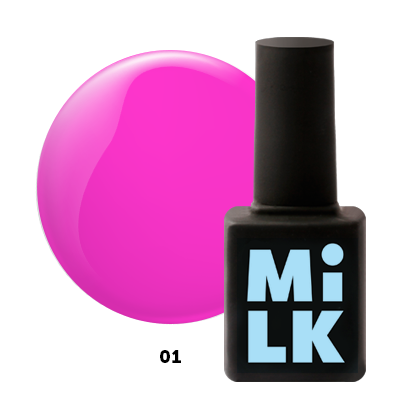 Топ Milk Neon Vitrage №01 Bubble Pop, 9мл* MTopNeonVitrag_1 - фото 30263