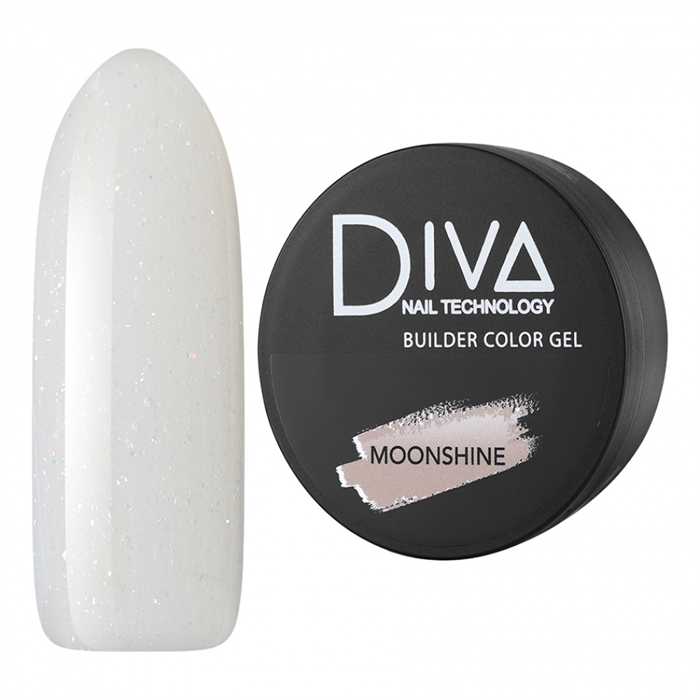 Diva(new) Builder gel Moonshine 30g Diva_ Buildergel_ Moonshine30-1 - фото 31320