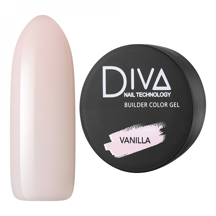 Diva(new) Builder gel Vanilla 30g Diva_ Buildergel_ Vanilla30-1 - фото 31328