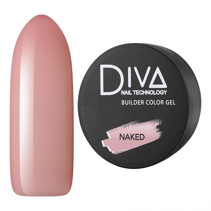 Diva(new) Builder gel Naked 30g Diva_ Buildergel_ Naked30-1 - фото 31332