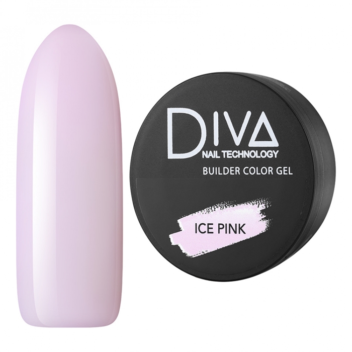 Diva(new) Builder gel Ice Pink 30g Diva_ Buildergel_ Ice Pink30-1 - фото 31338