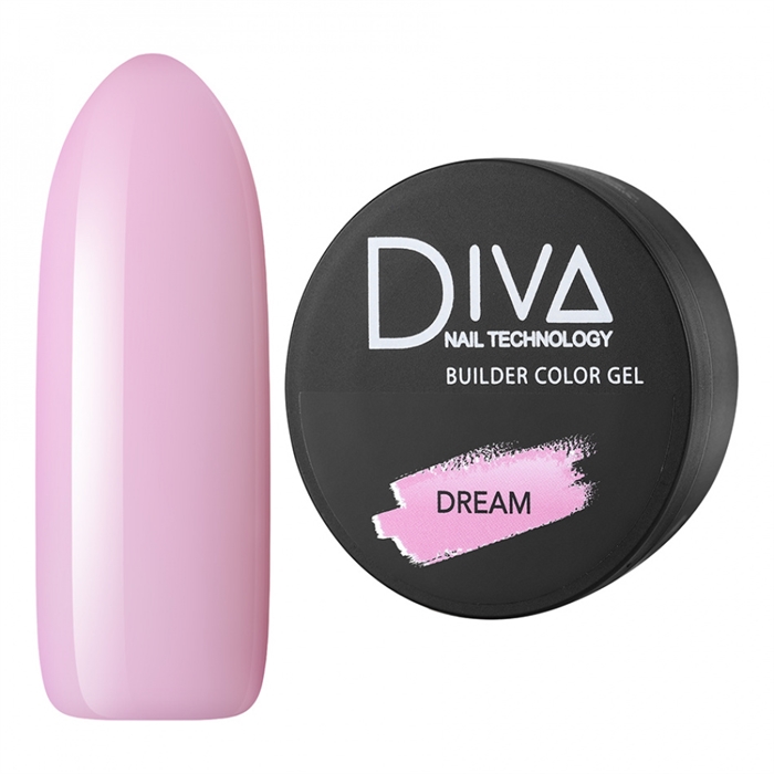 Diva (new) Builder gel Dream 30g Divanew_ Buildergel_ Dream30 - фото 31443