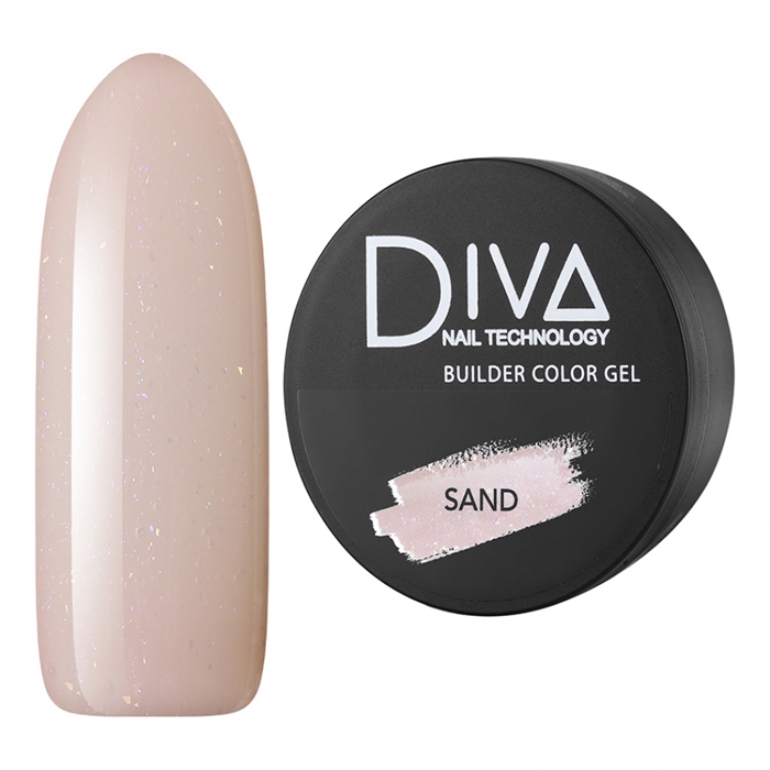 Diva (new) Builder gel Sand 30g Divanew_ Buildergel_ Sand30 - фото 31455