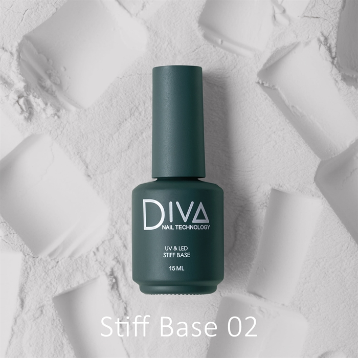 Diva (new) Stiff base - french base №02, 15мл Divanew_Stiffbase2_15 - фото 31485