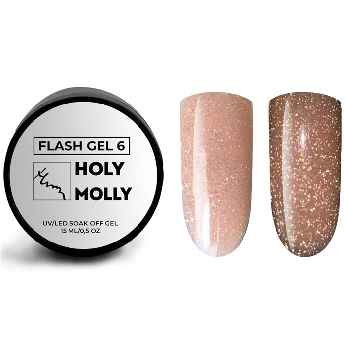 Holy Molly Гель FLASH GEL №06, 15ml HM_FLASHGEL6 - фото 32163