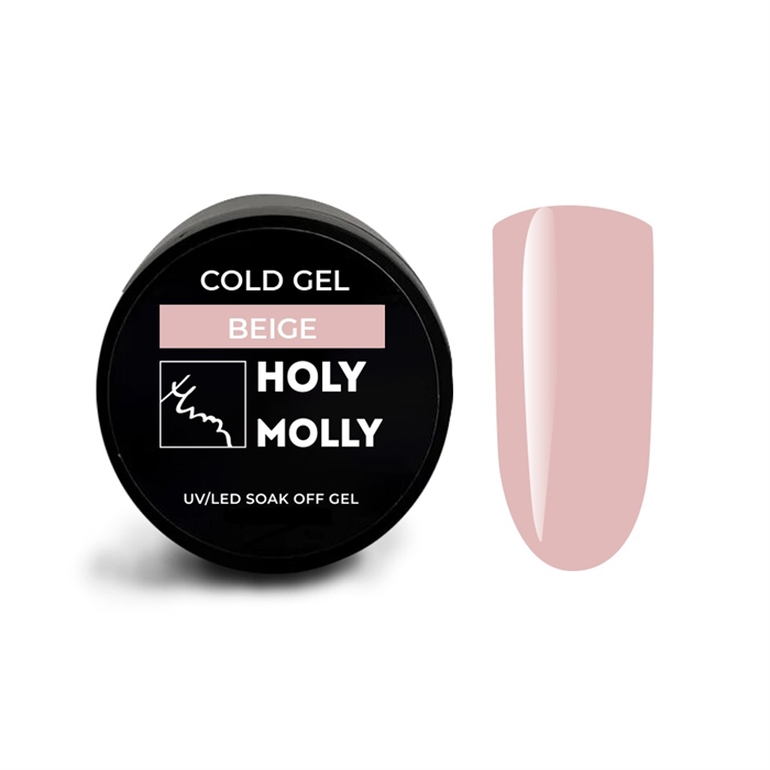 Holy Molly Гель Cold Gel BEIGE, 30ml HM_GELBEIGE30 - фото 32167