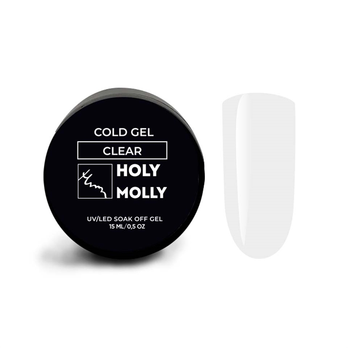 Holy Molly Гель Cold Gel CLEAR, 15ml HM_GELCLEAR15 - фото 32169