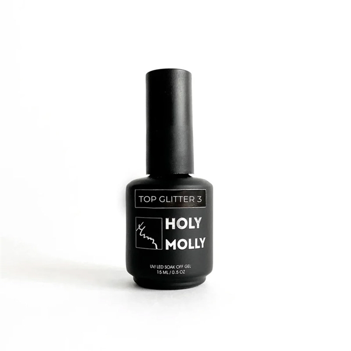 Holy Molly Топ GLITTER 3 15ml HMT_TopGLITTER3_15 - фото 32519