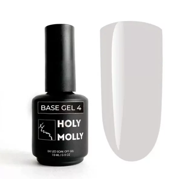 Holy Molly Base Gel №4, 15ml HM_BGel№4_15 - фото 32619