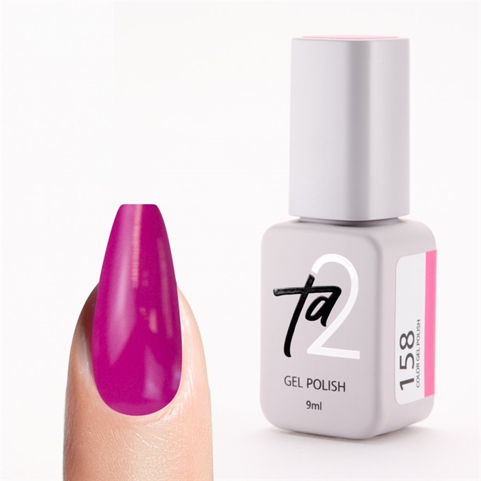 Ta2 Гель-лак COLOR GEL POLISH №158, 9мл TA2-CGP158 - фото 34522