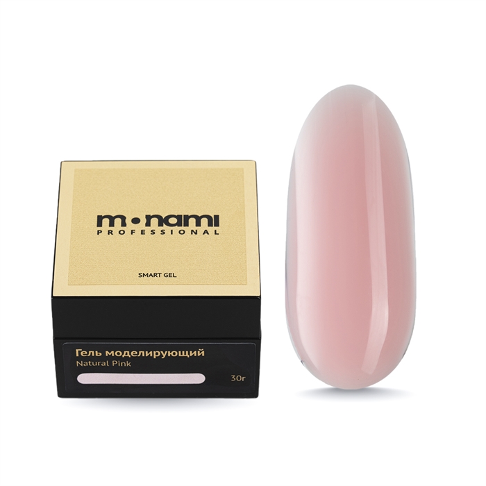 Monami Гель моделирующий Smart Natural Pink 30г mn_Smart Natural Pink 30г - фото 37091