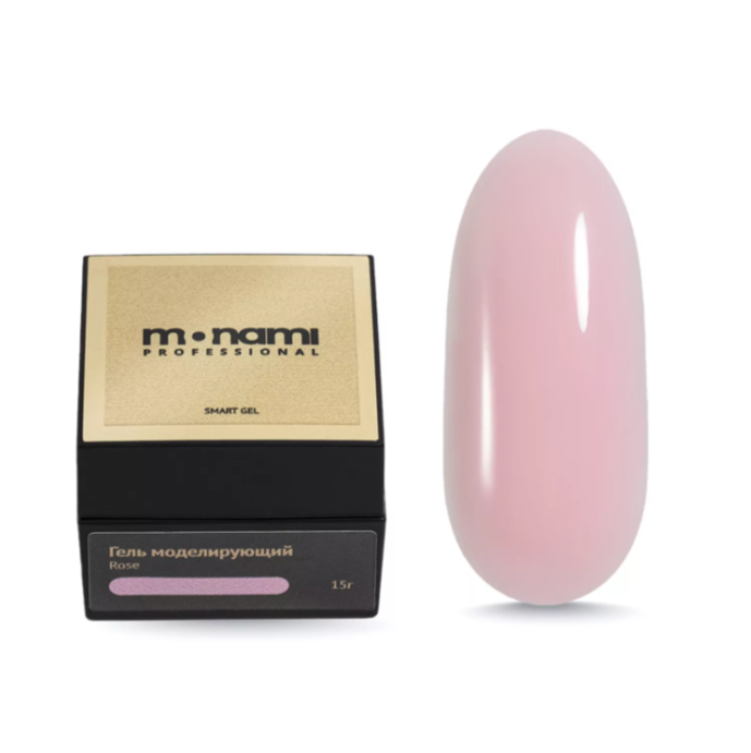 Monami Гель моделирующий Smart Rose 15г mn__Smart Rose15 - фото 38736