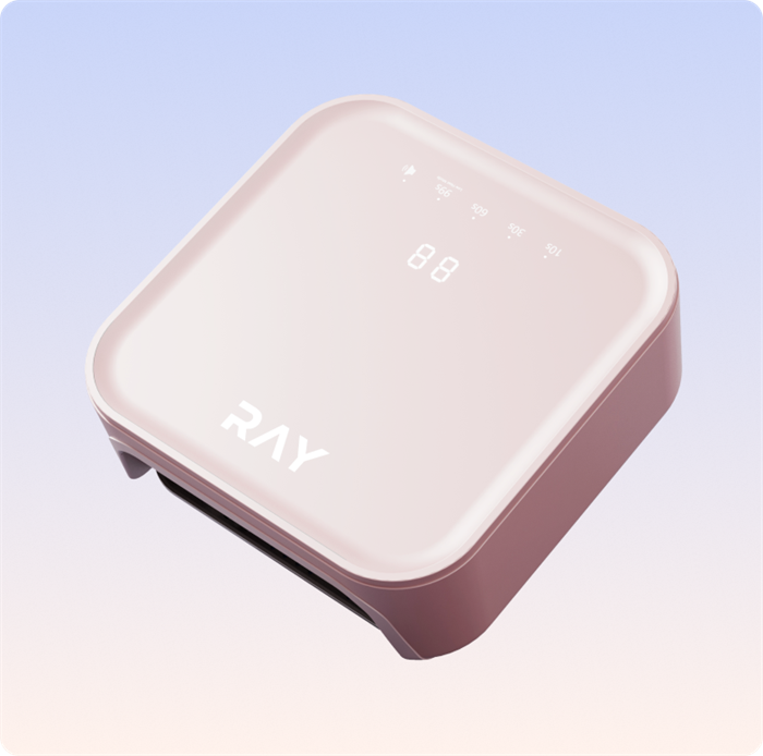 Лампы для сушки ногтей, модель: RAY BASIC, розовый RAY BASIC_лампа_розовая - фото 39769