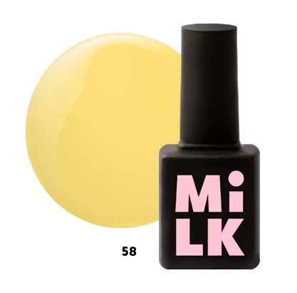 База Milk Color Base 58 Laser Lemon, 9мл* M_base58 - фото 39789