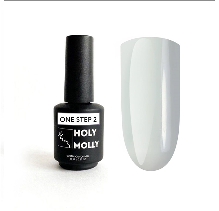 Holy Molly Гель-лак ONE STEP 3IN1 №02,11ml HM_one step3in1_ №02,11ml - фото 39886