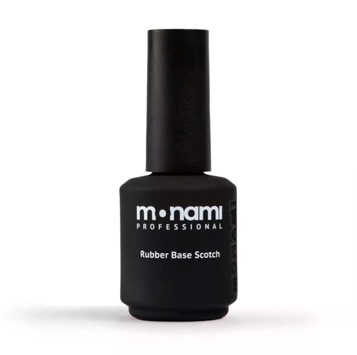 Monami База Rubber Base SCOTCH 30г (флакон с кистью) mn_baseScotch30 - фото 39962