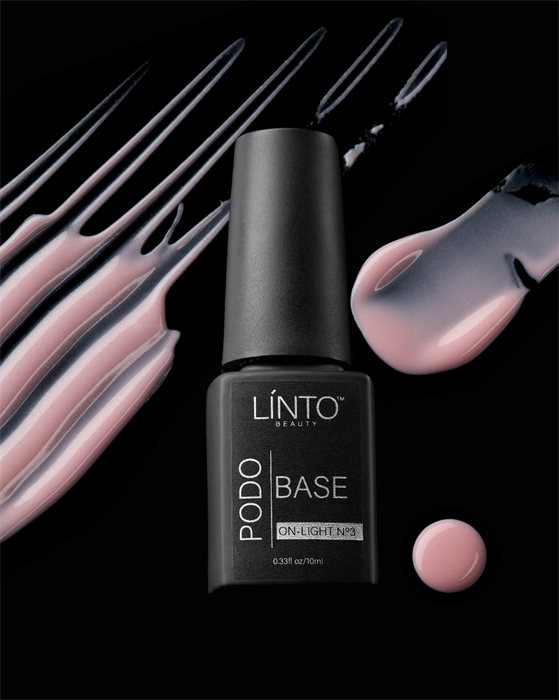 Linto База для педикюра Podo Base ON-LIGHT №03 10мл Linto_PodoBase_ON-LIGHT №03 - фото 40056