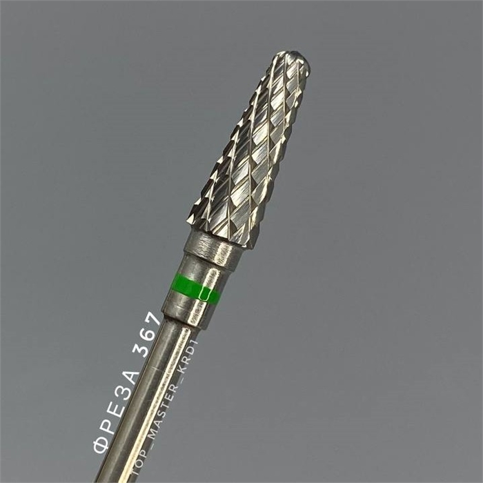 Фреза №367 КОНУС зеленый (TBC T3.7) Sahinov (R) TBC T3.7 - фото 40259