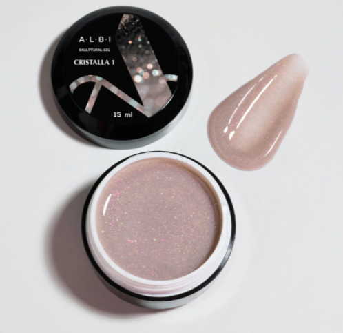 ALBI Гель скульптурный Cristalla 1,15мл Albi_gelcristalla1_15