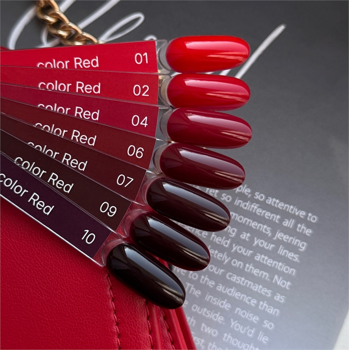 iPerfect Гель-лак Red color gel №01, 10гр iPerfect_Red01 - фото 40766