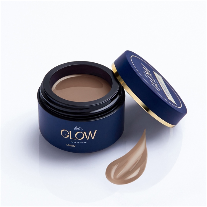 LetsGlow Builder gel Chocolate №02 13гр LetsGlow_BuildergelChocolate02_13