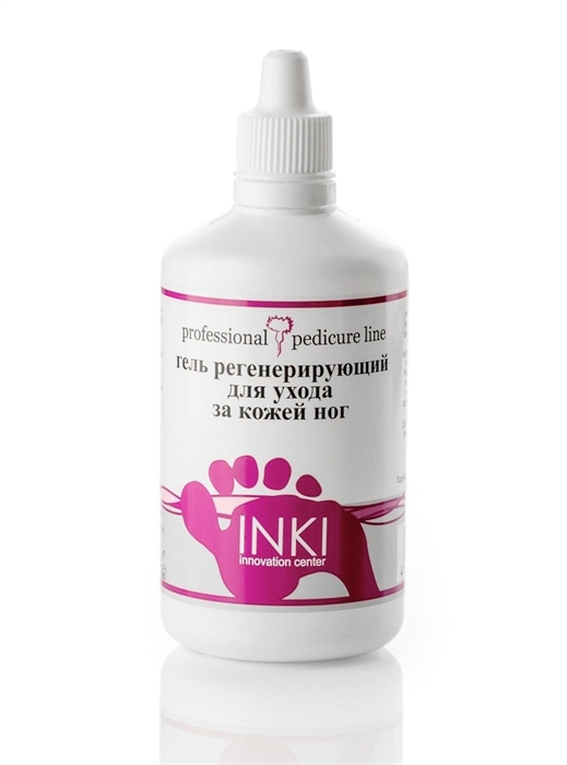 INKI (ЧЗ) Гель регенерирующий для ухода за кожей ног, 100мл 53201