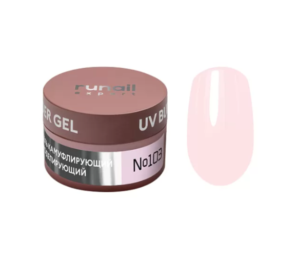 Ru Nail Гель моделирующий Builder gel Expert №103, 15г 103/15