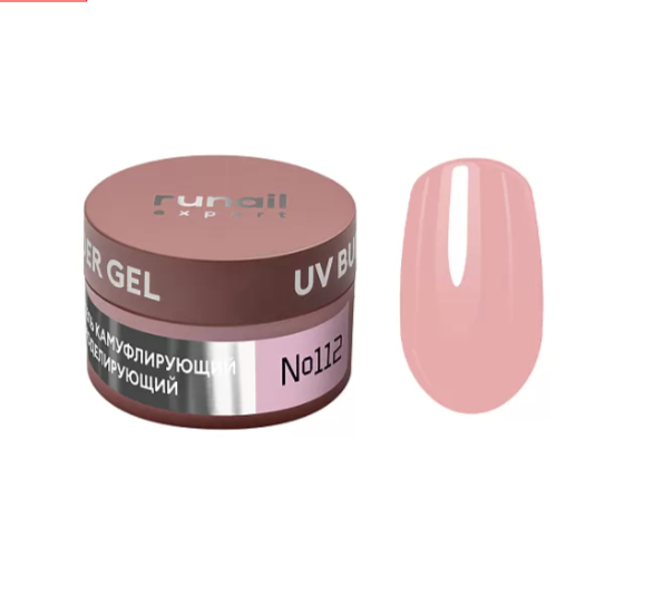 Ru Nail Гель моделирующий Builder gel Expert №112, 15г 112/15