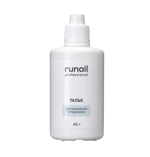 Ru Nail Тальк для маникюра и педикюра, 45 г  Ru Nail_тальк45