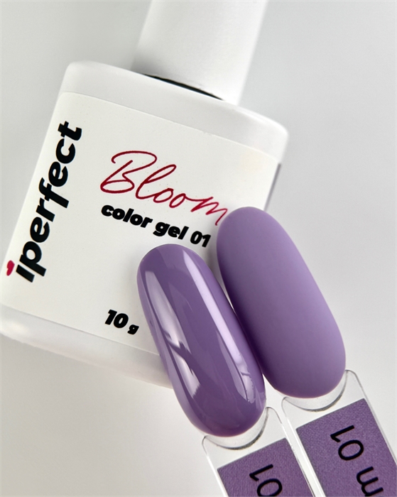 iPerfect Гель-лак Bloom  Color gel №01, 10гр iPerfect_Bloom_01