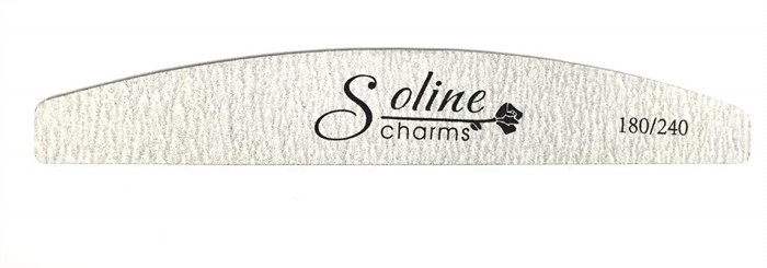 Пилка Soline 180/240 "серая лодка" 54531