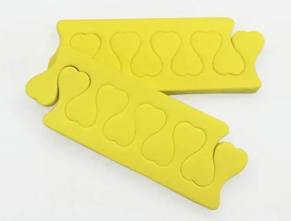 Разделители для педикюра, 100пар - желтые 54536