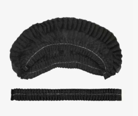Шапочка -Шарлотта черная 100шт/уп ИП Киреева-13