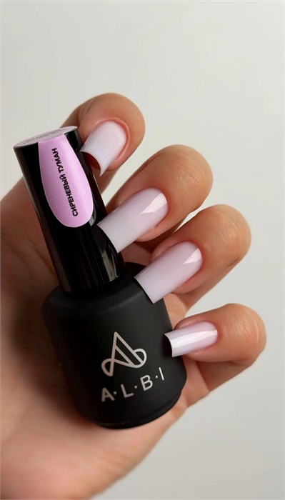 ALBI LIQUID POLYGEL Сиреневый туман, 15мл ALBI_LIQUIDPOLYGEL_СиреневыйТуман
